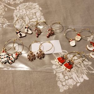 Christmas earrings